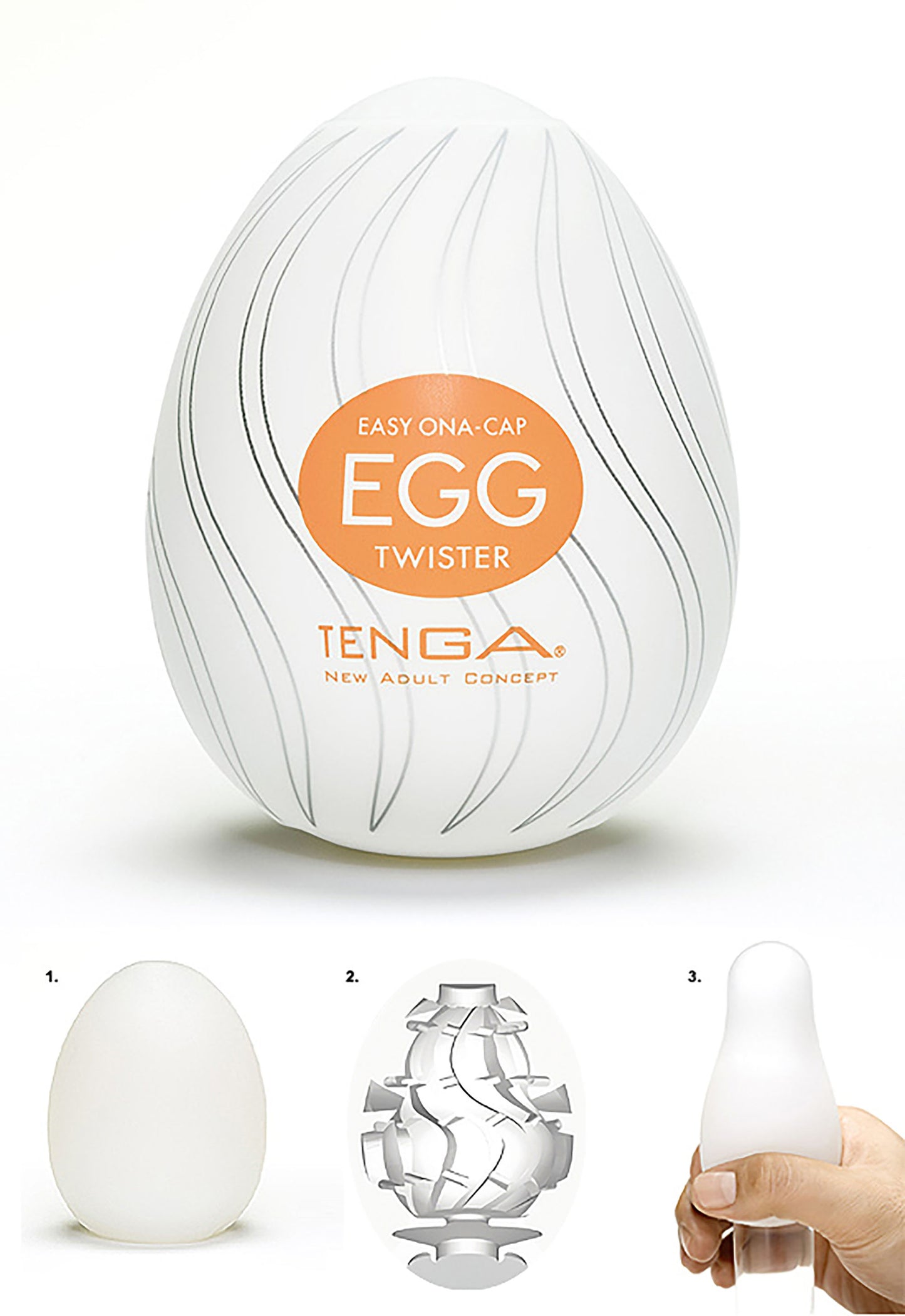 0649 EGG TENGA – ESTIMULADOR MANUAL – TWISTER