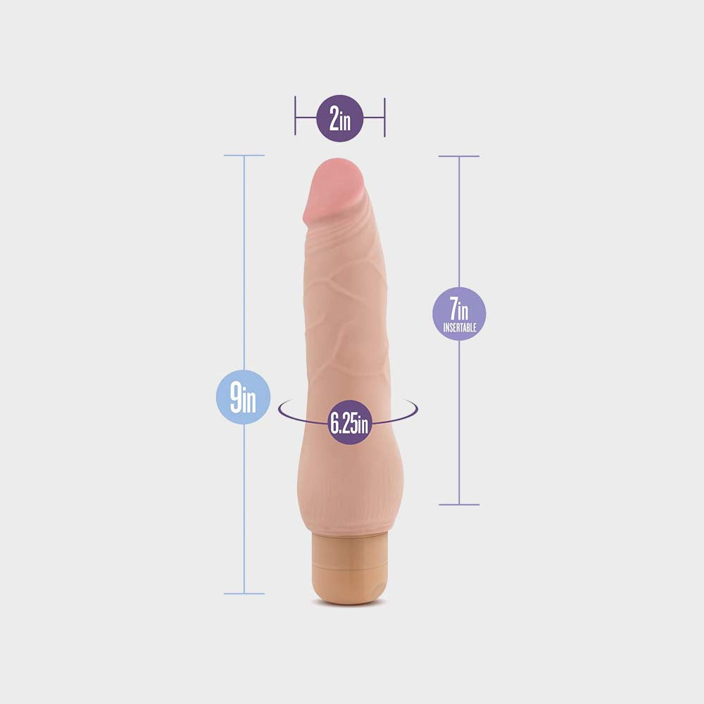 BL-18017 AU NATUREL – SENSAFEEL VIBRATOR – TOMAS – LATIN