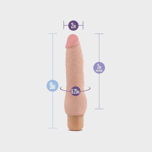 BL-18017 AU NATUREL – SENSAFEEL VIBRATOR – TOMAS – LATIN