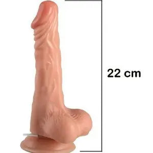 QS-V002 ROTATING DILDO 7.8″ – 10 VIBRATING ROTATING FUNCTIONS – MODELO A