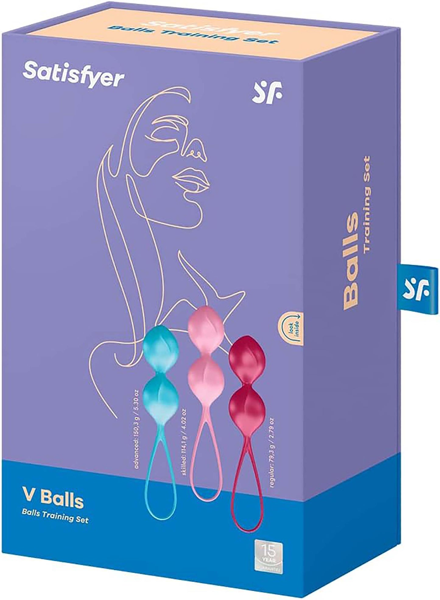 J01511N SATISFYER V BALLS-SET OF 3