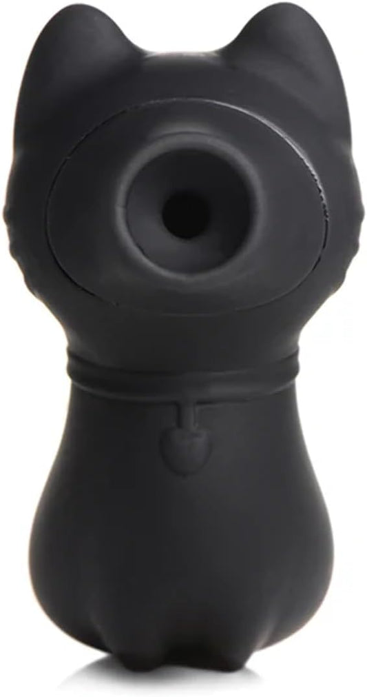 AG960 SH SUCKY KITTY 7X CLITORAL STIMULATOR – BLACK