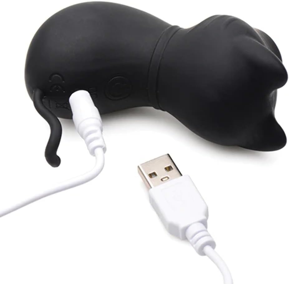 AG960 SH SUCKY KITTY 7X CLITORAL STIMULATOR – BLACK