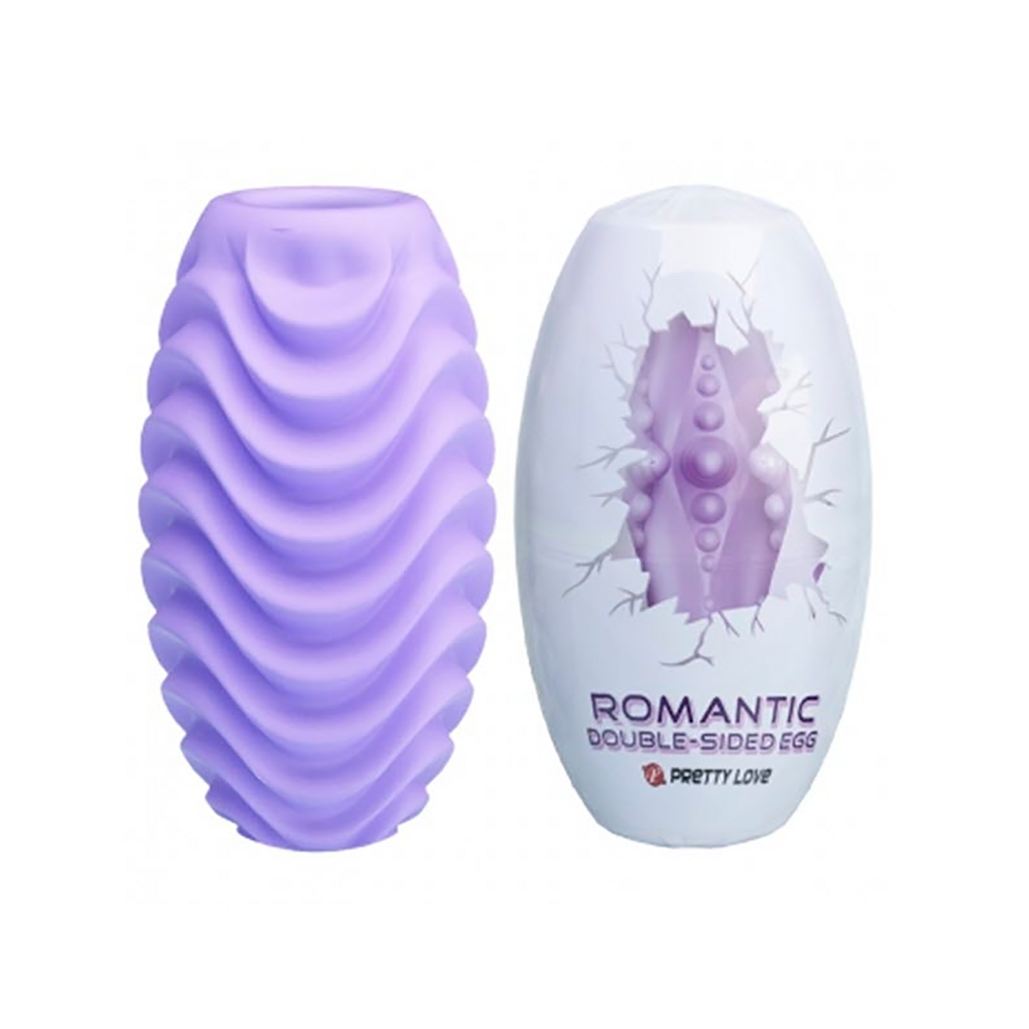 BI-014832-2 PRETTY LOVE – ROMANTIC – DOUBLE SIDED EGG