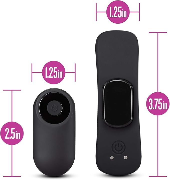 TEMPTASIA – REMOTE CONTROL PANTY VIBE – BLACK