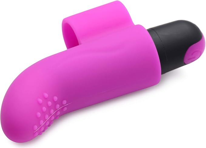 Bang! Couple's Kit with RC Bullet, Blindfold, Cock Ring & Finger Vibe - Purple