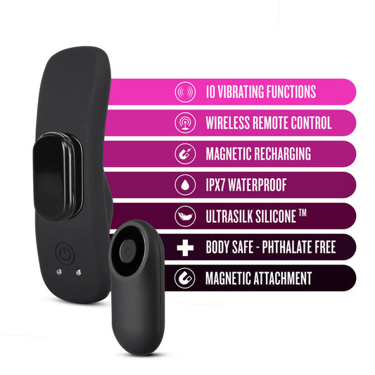 TEMPTASIA – REMOTE CONTROL PANTY VIBE – BLACK