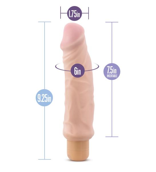 BL-52283 AU NATUREL – SENSAFEEL VIBRATOR – HOME WRECKER – BEIGE