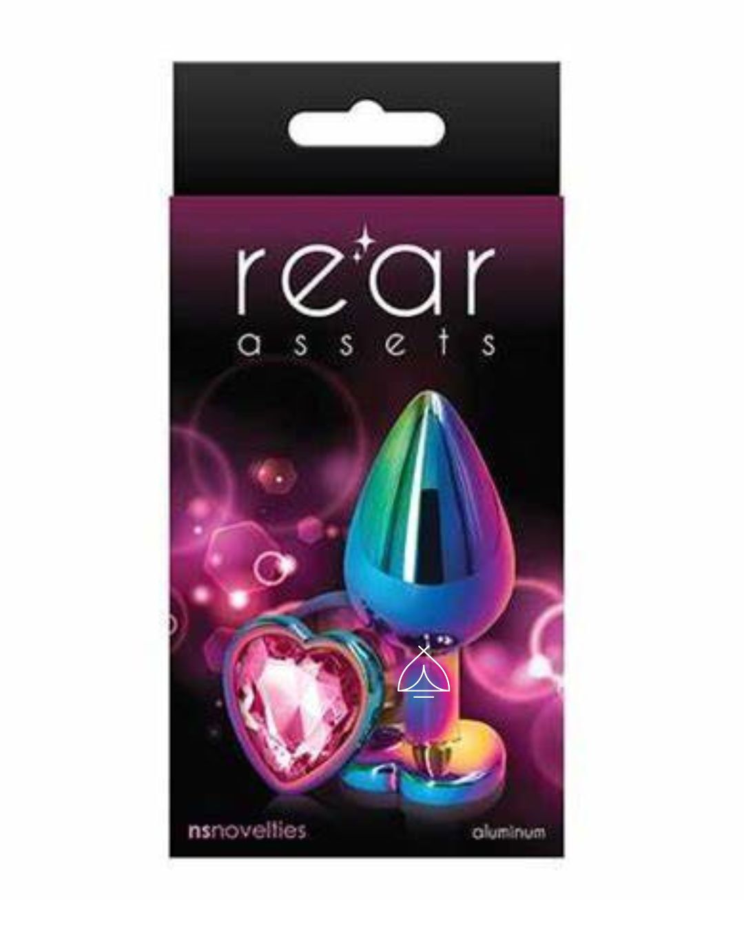 REAR ASSETS MULTICOLOR HEART SMALL-CLEAR