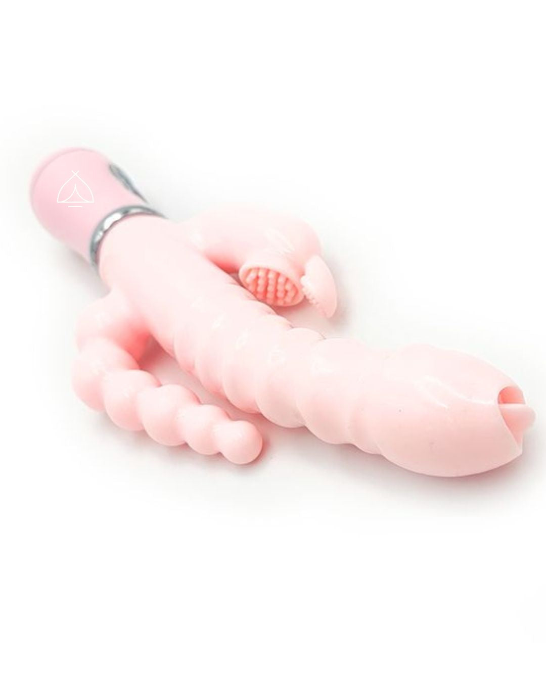 JIUUY- VIBRADOR TRIPLE PLACER - ROSA