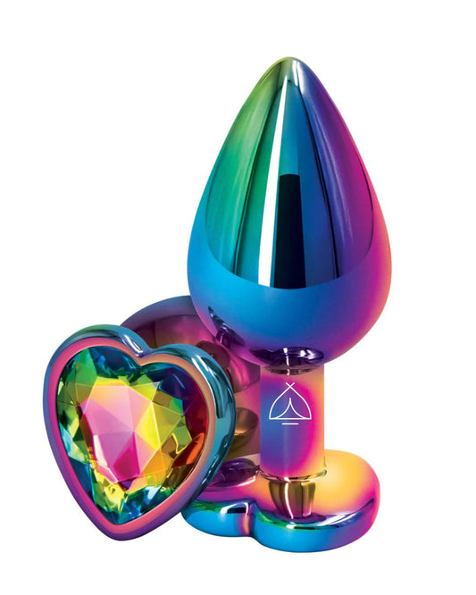 REAR ASSETS MULTICOLOR HEART SMALL-CLEAR