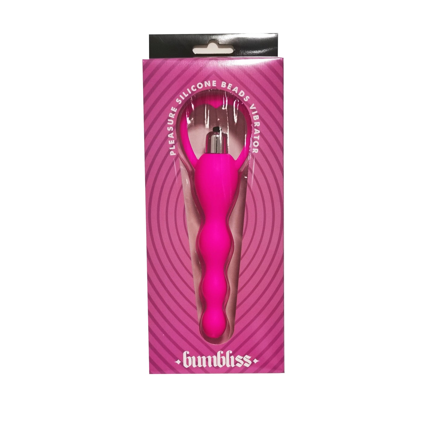 GM-031 PLEASURE SILICONE BEADS VIBRATOR – BUMBLISS – PINK