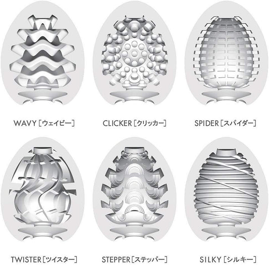 0663 EGG TENGA – ESTIMULADOR MANUAL – SILKY