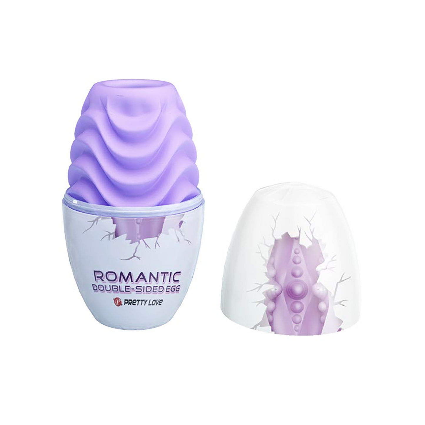 BI-014832-2 PRETTY LOVE – ROMANTIC – DOUBLE SIDED EGG