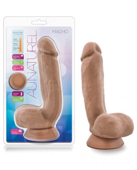 BL-55307 AU NATUREL – SENSAFEEL DILDO – MACHO – LATIN