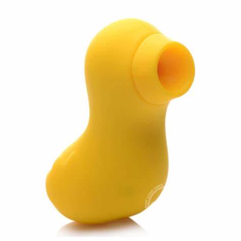 AG685-YELLOW INMI – SHEGASM SUCKY DUCKY CLITORAL STIMULATOR – YELOW