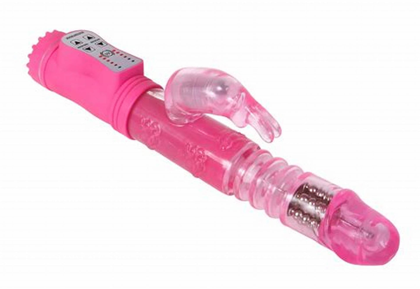 VB-027 THRUSTING RABBIT – MULTIORGASMIC VIBRATOR 6.5″ – PINK