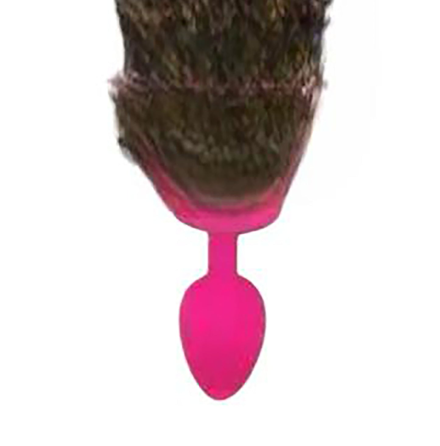 RY-068T004P COLA ANILLADA CON PLUG ROSA