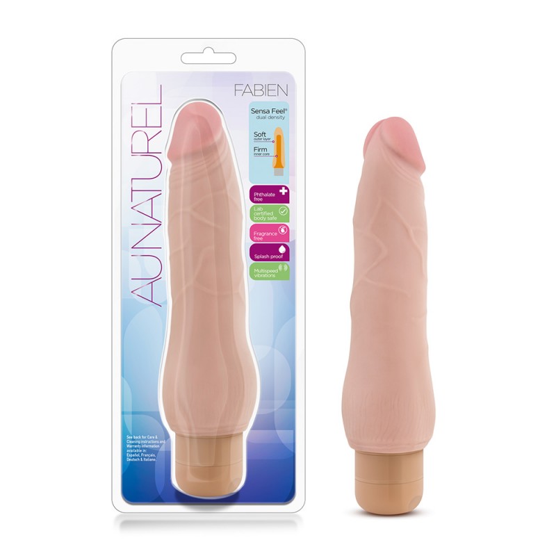 BL-93013 AU NATUREL – SENSAFEEL VIBRATOR – FABIEN – BEIGE