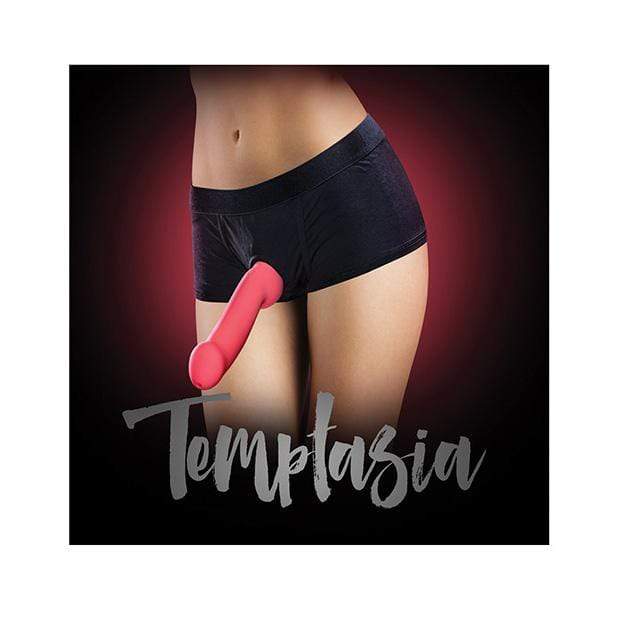 BLUSH NOVELTIES TEMPTASIA HARNESS BRIEFS LARGE – BLACK