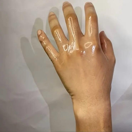 PAR DE GUANTES DE LATEX ULTRAFINOS MEDIANOS