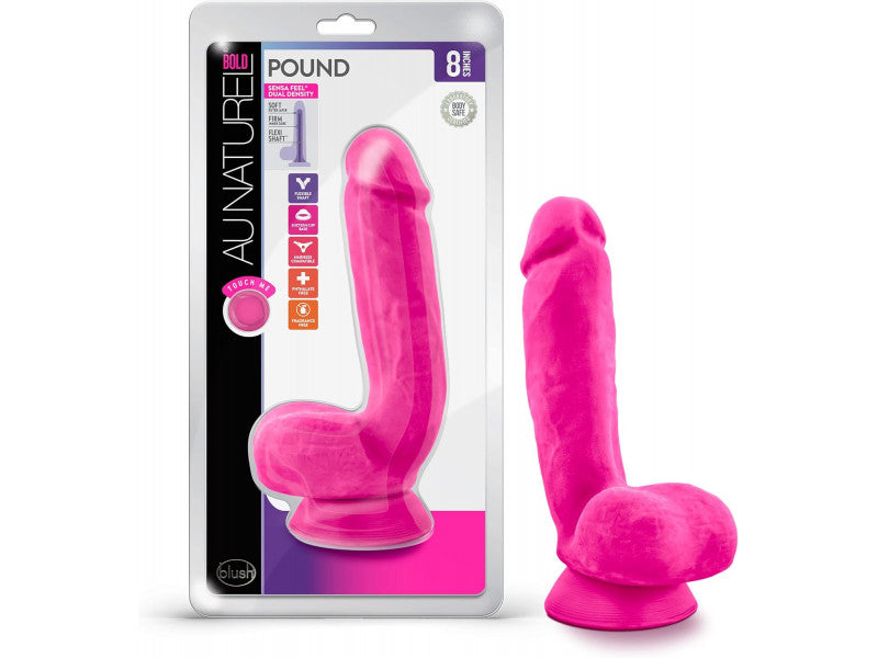 Dildo Bold Pound 22 cm Rosa Blush Au Naturel Bold Pound 8.5" Pink