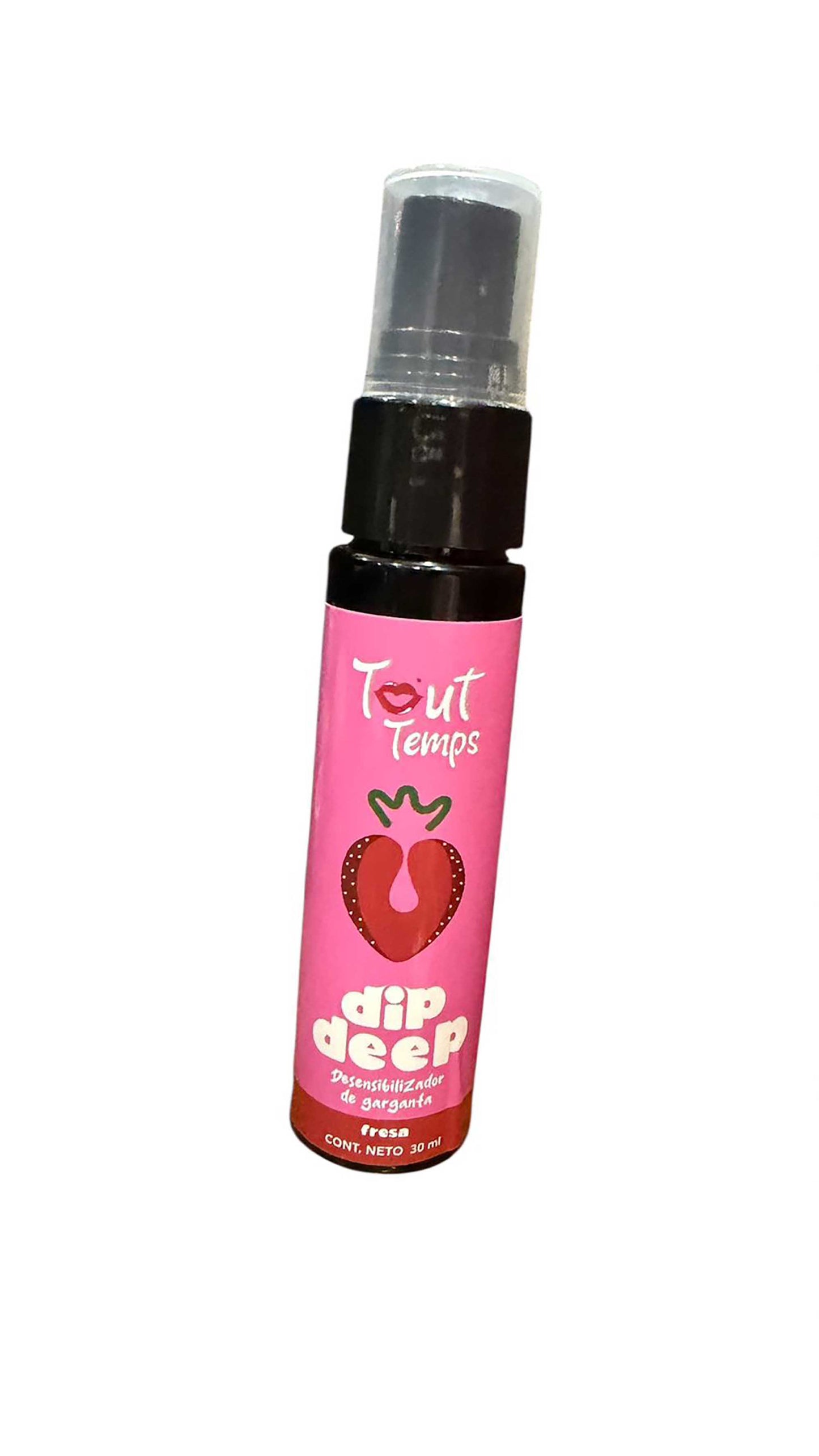 DGST-001 Desensibilizados de garganta – Dip Deep Tout Temps – Fresa