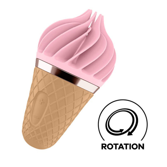 SATISFYER – SWEET TREAT – PINK/BROWN