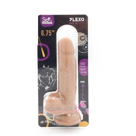 ST-039 STOYS – 6″ DILDO W/BALLS – DADDY