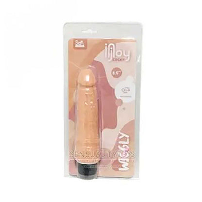 10066 COCKY FLESH-WIGGLY VIBRATOR 6.5