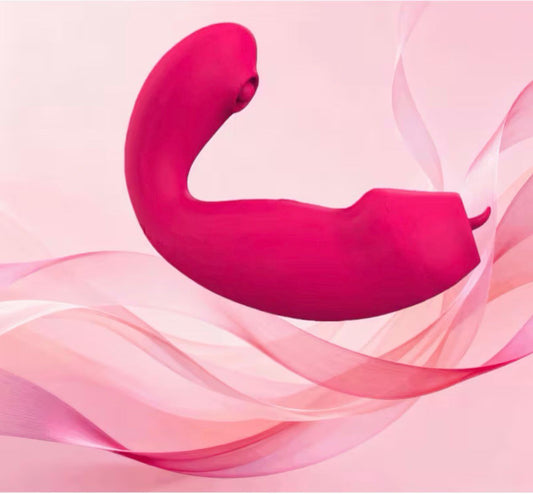 130 VIBRADOR DE DOBLE ESTIMULACION  COLOR MORADO
