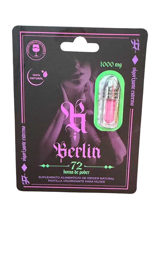 PV-001 PASTILLA BERLIN VIGORIZANTE PARA MUJER