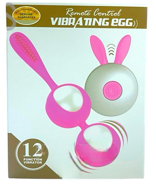 MKX-777 Vibrating egg remote control – Pink