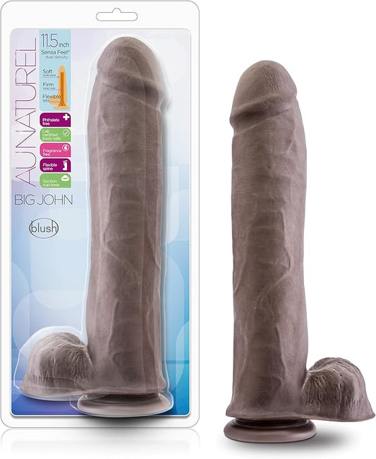 BL-26627 AU NATUREL BIG JOHN REALISTIC MOCHA 11.5-INCH