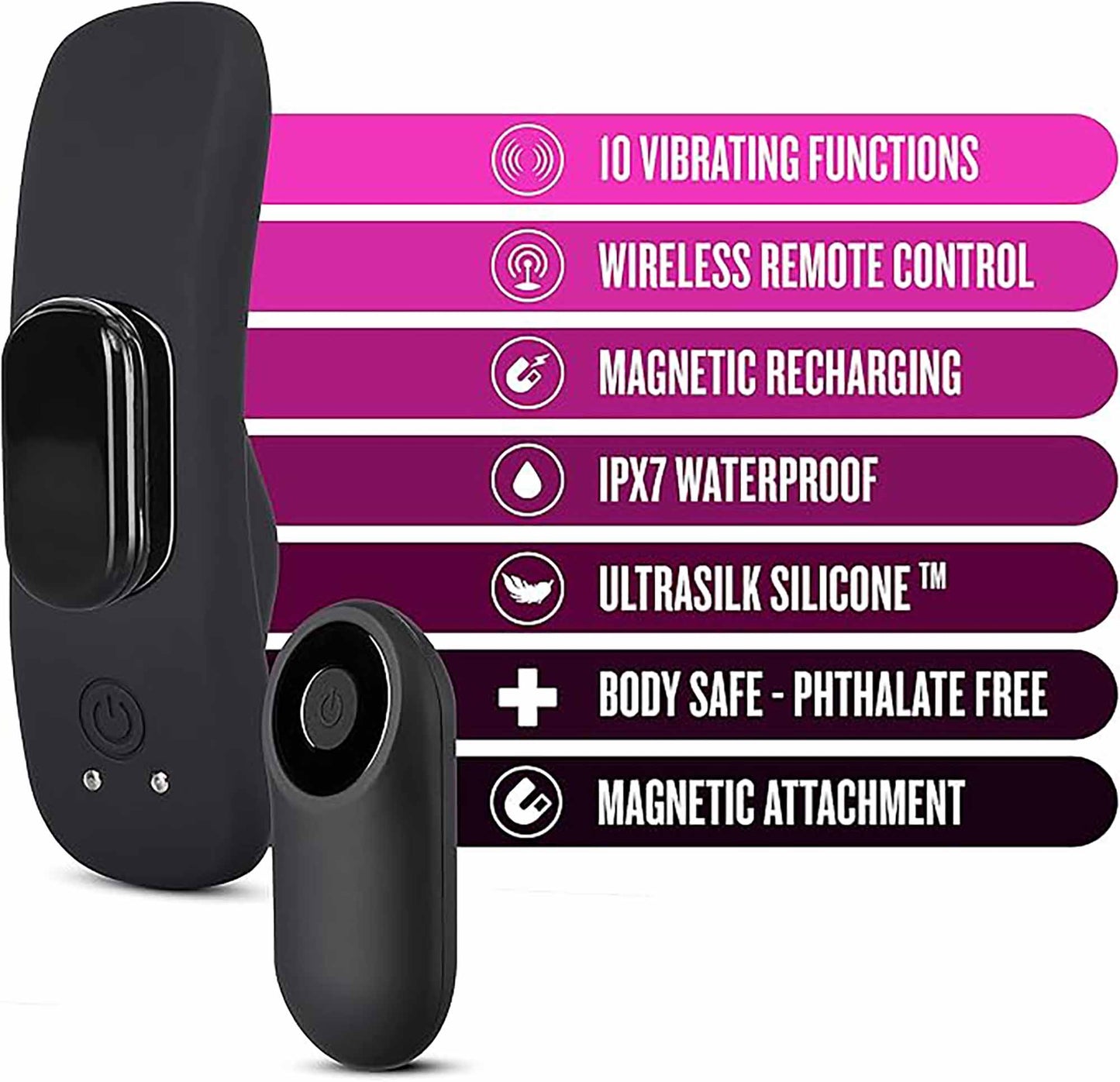 TEMPTASIA – REMOTE CONTROL PANTY VIBE – BLACK