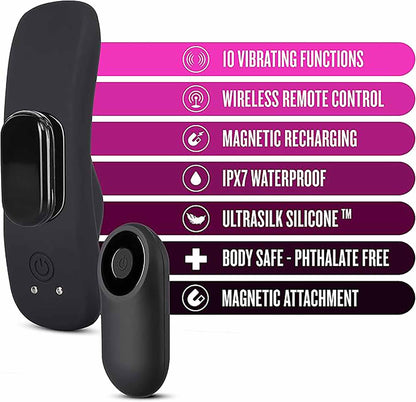 TEMPTASIA – REMOTE CONTROL PANTY VIBE – BLACK