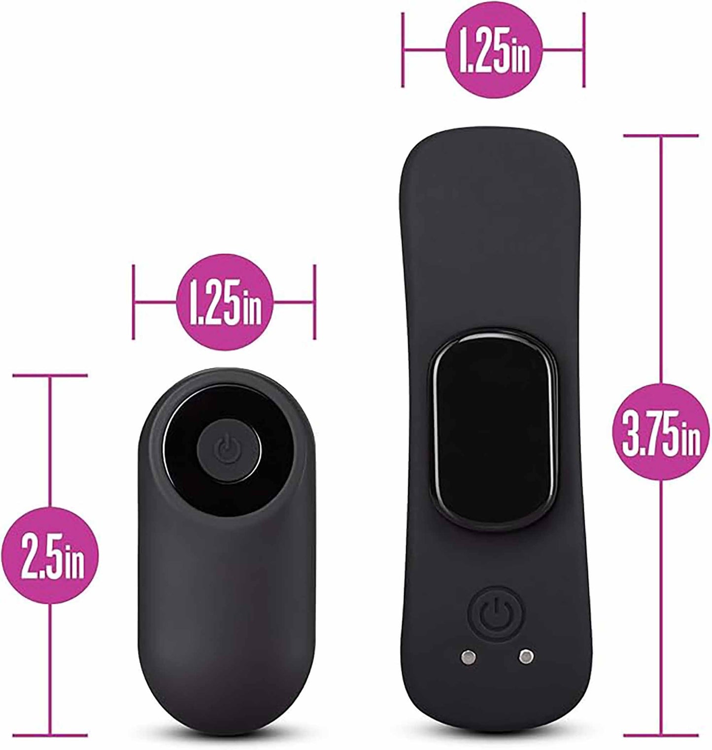 TEMPTASIA – REMOTE CONTROL PANTY VIBE – BLACK