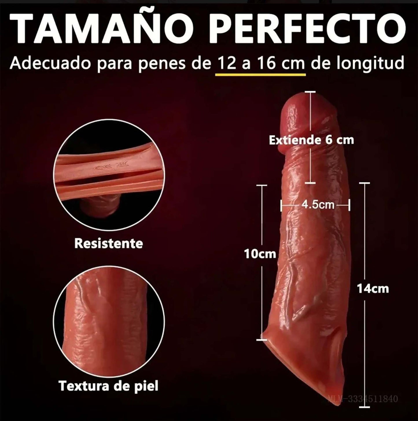 BL-26996 PERFORMANCE -COCK XTENDER-BROWN