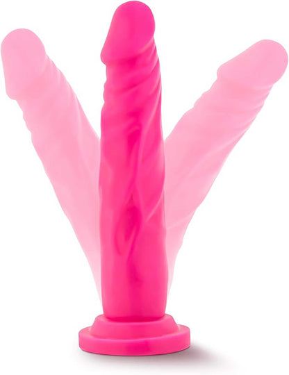BL-29110 Neo -7.5 Inch Dual Density Cock - Neon Pink