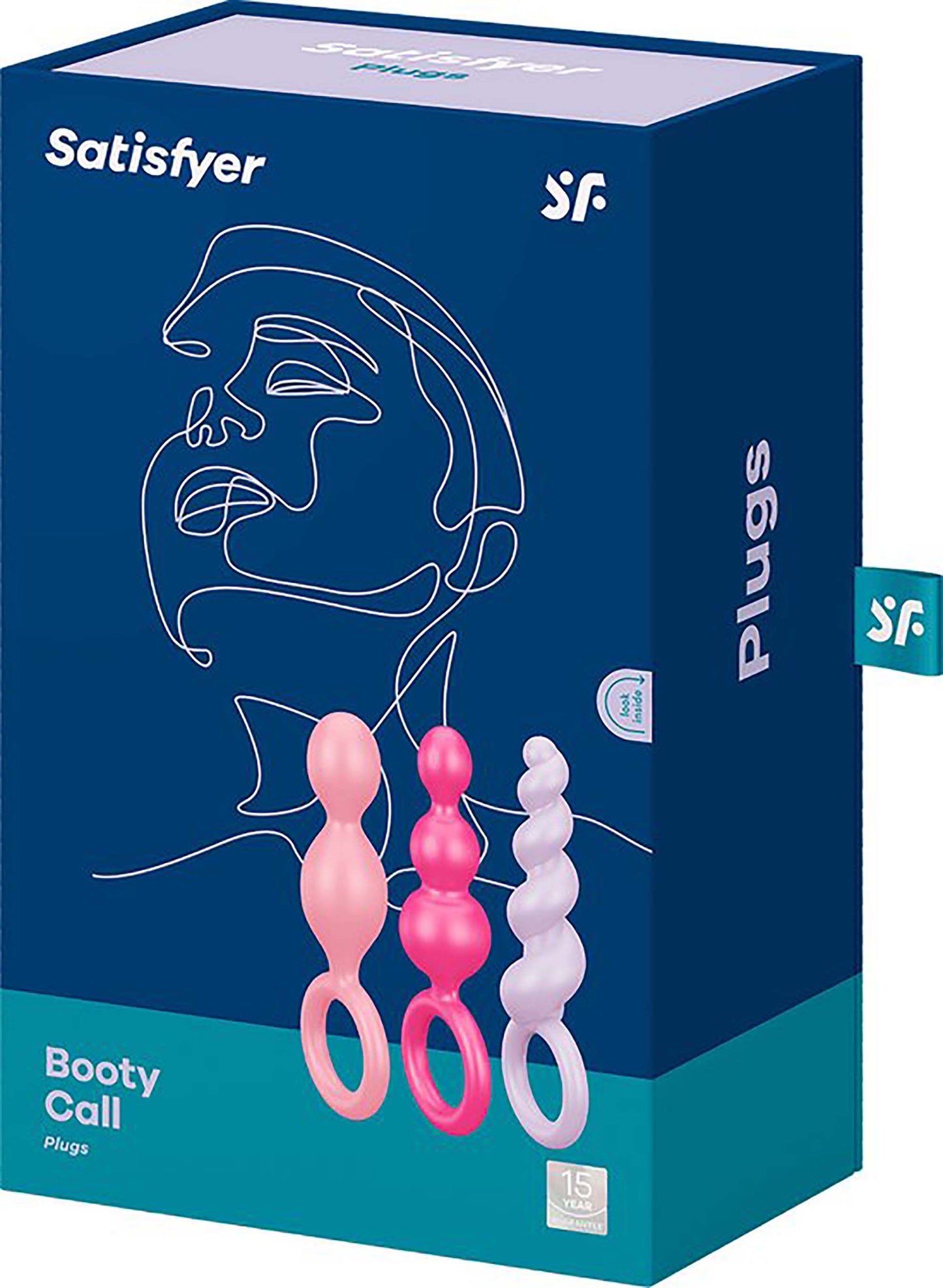 EE73-775-0118 SATISFAYER-BOOTY CALL (SET OF 3)-COLORED
