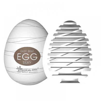 0663 EGG TENGA – ESTIMULADOR MANUAL – SILKY