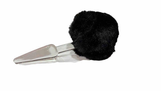 YF-211 BLACK PLUG ANAL CRISTAL BOLA NEGRA