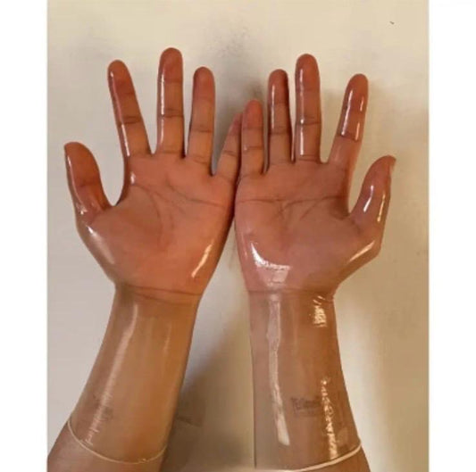 PAR DE GUANTES DE LATEX ULTRAFINOS MEDIANOS