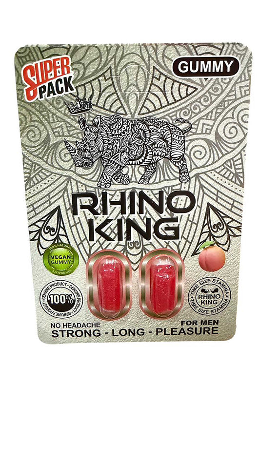53868 RHINO SILVER PLATINUM GUMMY