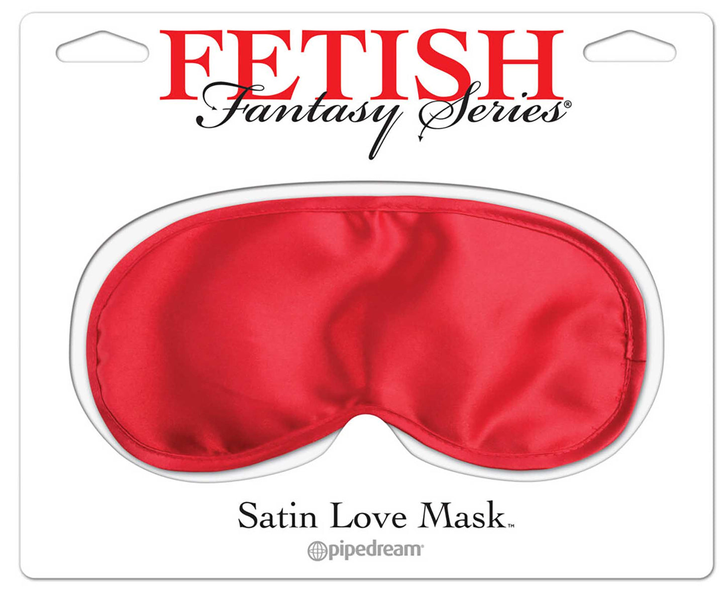 PD3903-15 FETISH FANTASY SERIES SATIN LOVE MASK – RED