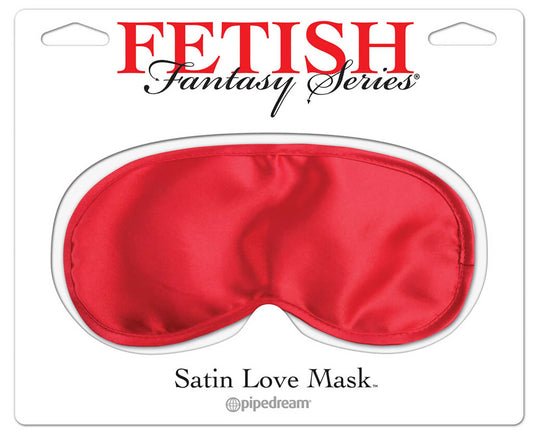 PD3903-15 FETISH FANTASY SERIES SATIN LOVE MASK – RED